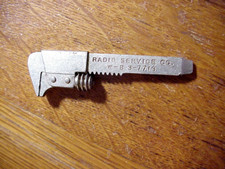 De colección Miniatura 3 pulgadas LLAVE MONO DESTORNILLADOR RADIO SERVICE CO. WB3 7719 segunda mano  Embacar hacia Mexico