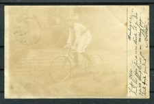 Ansichtskarte mann fahrrad gebraucht kaufen  Kutenholz