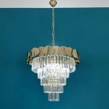 Lampadario sospensione cristal usato  Nocera Inferiore