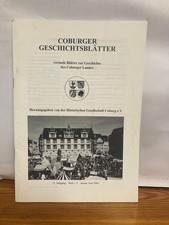 Coburger geschichtsblätter ja gebraucht kaufen  Coburg