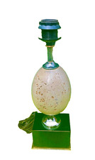 Lampe barbier œuf d'occasion  Saint-Aubin-du-Cormier