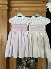 Girls smocked dresses for sale  NORTHAMPTON