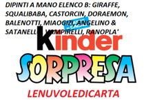 Sorpresina kinder squalibaba usato  Sandigliano