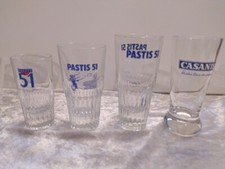 Lot verres publicitaires d'occasion  Bazas