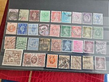 Timbres anglais perforés d'occasion  Lille-
