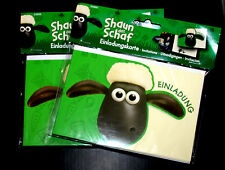 Shaun schaf einladungskarten gebraucht kaufen  Aschaffenburg