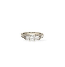 ANEL DE DIAMANTES NATURAIS CORTE PRINCESA PASSADO, PRESENTE E FUTURO (JBC003545) comprar usado  Enviando para Brazil