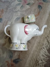 Vintage porcelain elephant for sale  PETERBOROUGH
