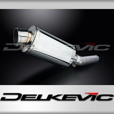 Usado, Kit de silenciador de escape oval de aço inoxidável Honda CBR600 F3 1995-1998 Delkevic slip on 9" comprar usado  Enviando para Brazil