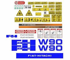 Fiat hitachi decalcomanie usato  Campagna