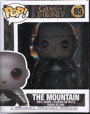 J Funko POP Game of Thrones 6" The Mountain #85 caixa danificada desmascarada + protetor comprar usado  Enviando para Brazil