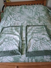 Tropical leaves bedding. for sale  DULVERTON