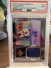 2019-20 Panini Obsidian - Jersey Auto RJ Barrett #210 Electric Etch Purple /75  comprar usado  Enviando para Brazil