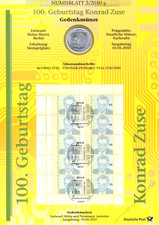 Bundesrepublik numisblatt 2010 gebraucht kaufen  Forst (Lausitz)