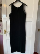 Bnwot black faux for sale  HITCHIN