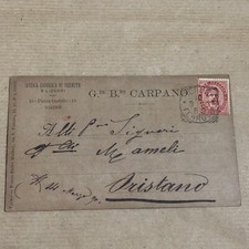 Cartolina pubblicità antica usato  Torre Canavese