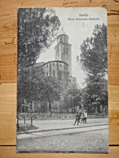 Imola. cartolina. piazza usato  Imola
