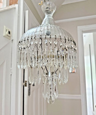 Cut glass dome for sale  PINNER