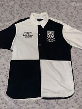 Camisa Oxford Polo Ralph Lauren Masculina Colorblock 1/4 Botão com Patch GG Rara comprar usado  Enviando para Brazil