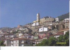 Cartolina rarissima sassano usato  Toritto