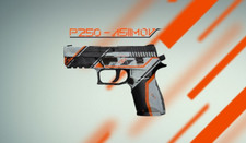 Réplica P250 Asiimov – Pistola de cosplay CS GO impressa em 3D, adereço gamer, modelo de exibição comprar usado  Enviando para Brazil