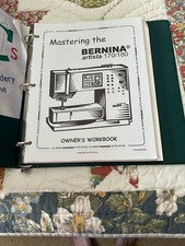 Mastering bernina artista for sale  Williston