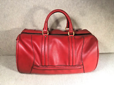 Borsa pelle rossa usato  Crema