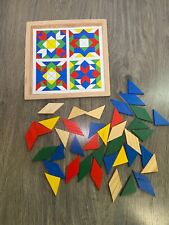 Wooden pattern blocks for sale  Charlotte