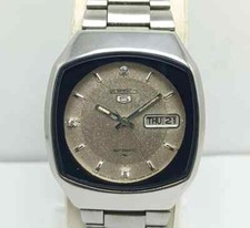 Seiko 5 7009-5200 relógio masculino vintage automático mostrador pátina dia/data comprar usado  Enviando para Brazil