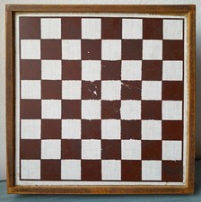 Scacchiera legno vintage usato  Oristano