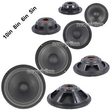 Usado, 1x 4"/5"/6.5"/8"/10" em alto-falante woofer radiador passivo diafragma baixo auxiliar comprar usado  Enviando para Brazil