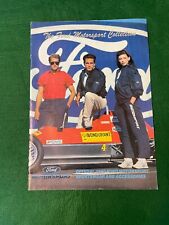 FOLLETO DE VENTAS DE LA COLECCIÓN FORD MOTORSPORT 1990 ROPA DEPORTIVA Y ACCESORIOS segunda mano  Embacar hacia Mexico