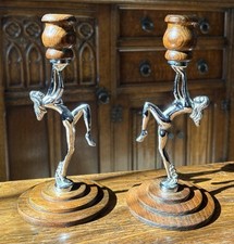 chrome lady candle stick for sale chrome lady candle stick for sale HIGH PEAK