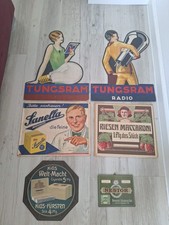 Riginale werbeschilder 1930 gebraucht kaufen  Moers