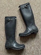 Hunter wellies black for sale  RIPLEY