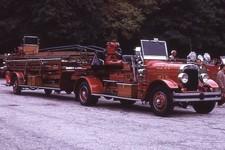 Escada aérea desenhada para trator Rye NY 1928 Seagrave - corrediça para aparelho de incêndio comprar usado  Enviando para Brazil