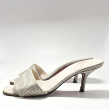 Christian louboutin silver for sale  Milwaukee