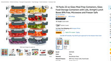 Packs glass meal for sale  Fairfax