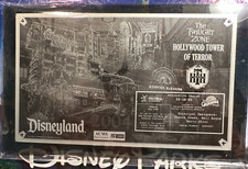 Usado, PLACA DE ESBOÇO DISNEYLAND HOLLYWOOD TOWER OF TERROR 2004 ACME WDI LE 17/1000 comprar usado  Enviando para Brazil