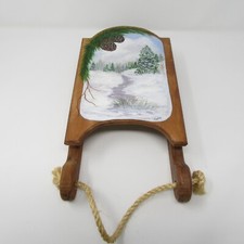 Christmas wood sled for sale  Seguin