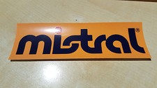 Vintage mistral sticker usato  Roma
