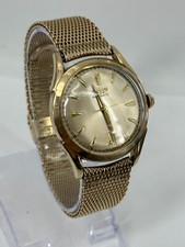 Relógio automático vintage Tissot moldura folheada a ouro 10K tamanho ajustável, usado comprar usado  Enviando para Brazil