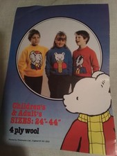 Rupert bear intarsia for sale  KING'S LYNN