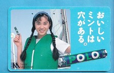 Japan Telefonkarte Femme Frau Women Girl Nestle Polo comprar usado  Enviando para Brazil
