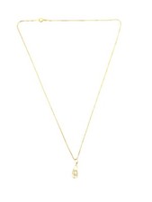Goldkette perlen anhänger gebraucht kaufen  Augsburg