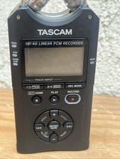 Grabadora Lineal PC Tascam DR-40 Grabadora de Audio e Interfaz de Audio USB, Negra segunda mano  Embacar hacia Mexico