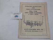 Operator manual allis for sale  Edinburg