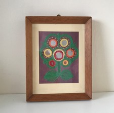 Framed picture embroidery for sale  ASHTON-UNDER-LYNE