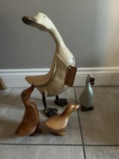 Wooden duck family for sale Wooden duck family for sale  CHATHILL