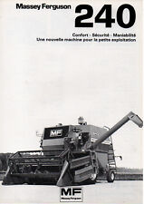 Prospectus massey ferguson d'occasion  Marcillat-en-Combraille